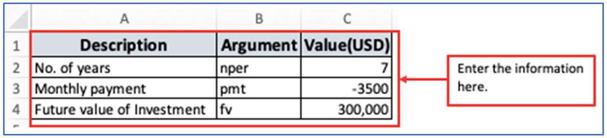 RATE Function
